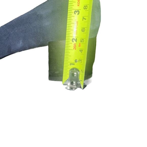 J. Jill Blue Suede Block Heel Pumps Women’s Size 10 Comfort Dress Shoes - Picture 6 of 12